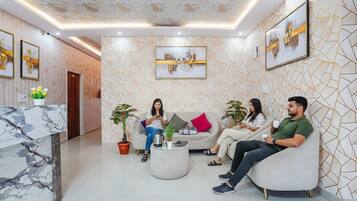 Sitzecke in der Lobby