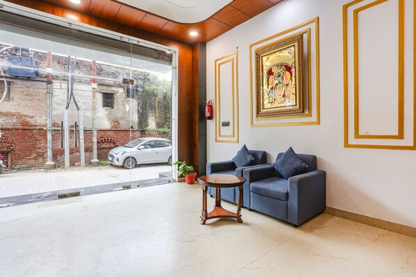 Sala de estar en el lobby