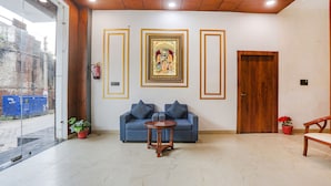 Sitteområde i lobbyen