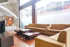 Sitteområde i lobbyen