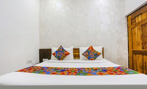 Deluxe kamer | Lakens van Egyptisch katoen, luxe beddengoed, een kluis op de kamer