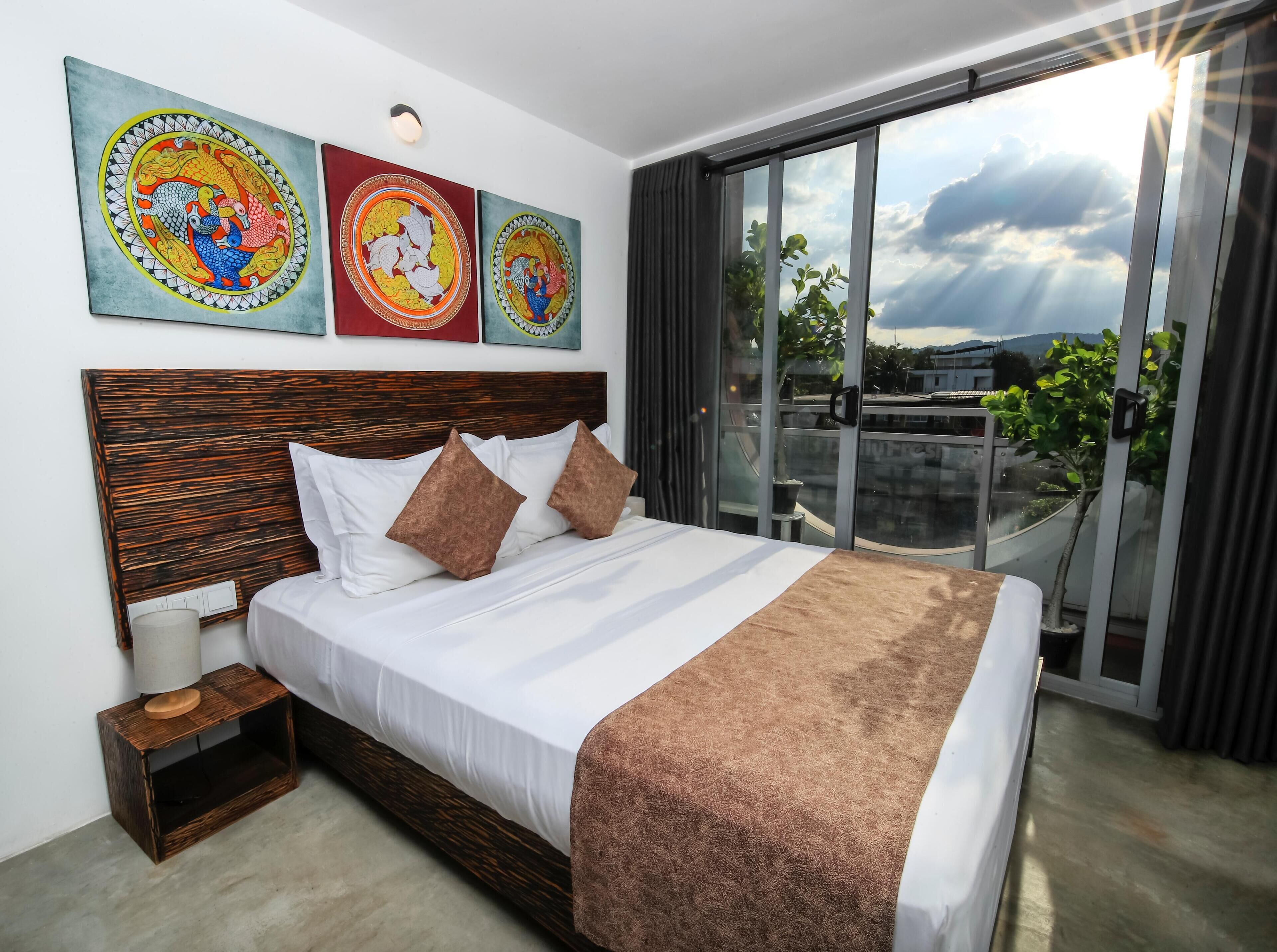 华丽双人房, 城市景观 | 迷你吧、隔音、熨斗/熨板、免费 WiFi