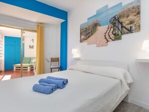 1 bedroom, iron/ironing board, travel crib, free WiFi
