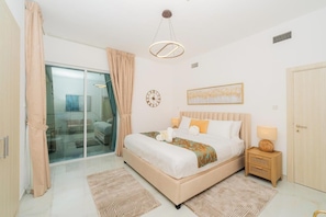Appartement Deluxe, balcon, vue ville | 2 chambres, Wi-Fi gratuit