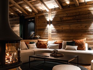 Interior - Luxury chalet in La Plagne with SPA, direct access to slopes (La Plagne Montalbert)