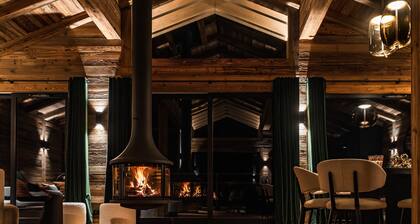 Chalet de luxe Ă La Plagne avec SPA, accĂšs direct aux pistes