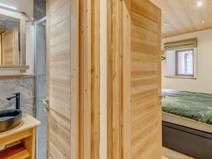 Bathroom - Spacious Chalet in Champagny, 6 pers, sauna, private parking (Champagny-en-Vanoise)