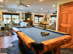 Games room - Experience serene mountain views at Hazey View (Whittier)