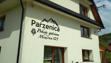 Fassade der Unterkunft