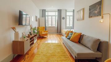 Estudio de diseñador | Área de sala de estar | Televisión