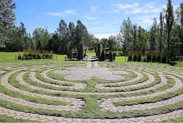 Enceinte de l’hébergement