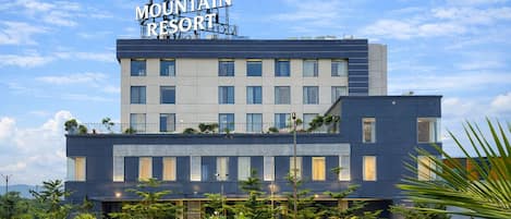 Fassade der Unterkunft