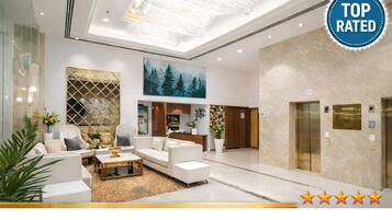 Zona de estar del vestíbulo