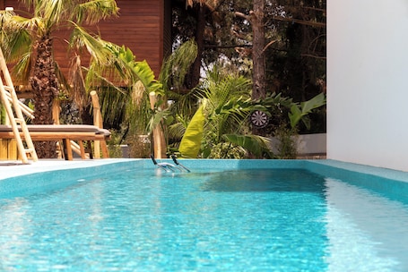 2 piscinas al aire libre, sombrillas, sillones reclinables de piscina