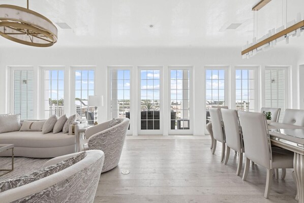 TV - Kaiya Beach Resort-Santulan #31-3BR sleeps 6, with private beach access. (Inlet Beach)