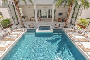 Una piscina climatizada