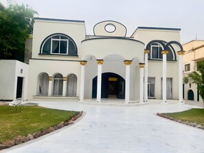 Façade de l’hébergement