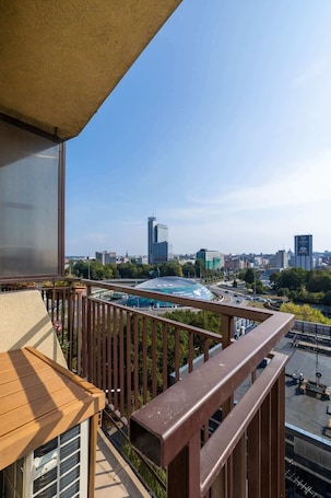 Property grounds. Stylish Apartment in the Center | Air Conditioning, Balcony