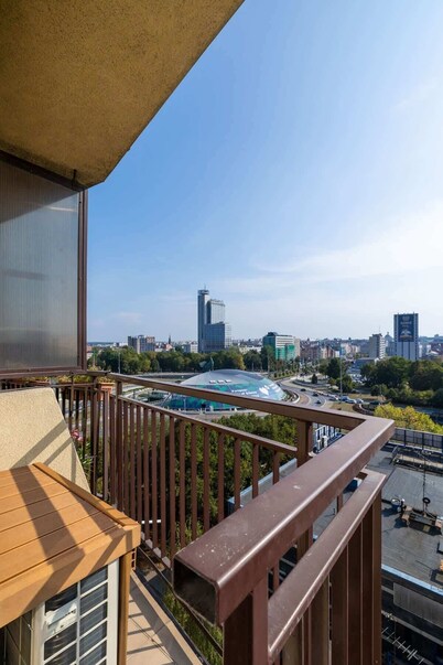 Stylish Apartment in the Center | Air Conditioning, Balcony