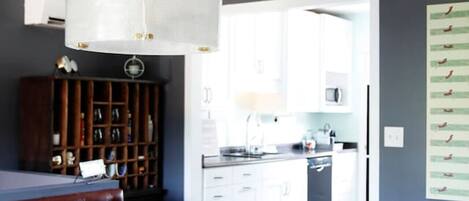 A beautifully designed living area with chic decor and plenty of natural light.