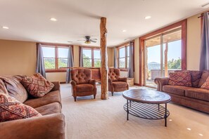 TV connectée, cheminée