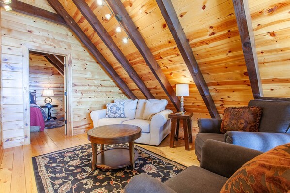 TV connectée, cheminée