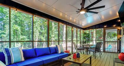 Waterfront Retreat on a Lake Lanier Cove w/ Dock