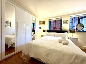 Appartement | 2 slaapkamers, een strijkplank/strijkijzer, gratis wifi, beddengoed