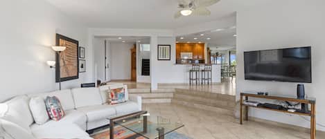 Condo, 2 Bedrooms | Living area | Smart TV