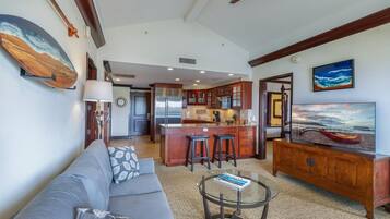 Appart'hÎtel, 2 chambres | Coin séjour