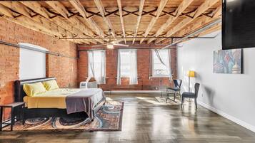 Apartment, 1 Bedroom | 1 bedroom, desk, laptop workspace, free WiFi