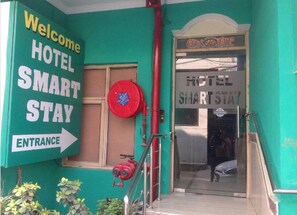 Fassade der Unterkunft