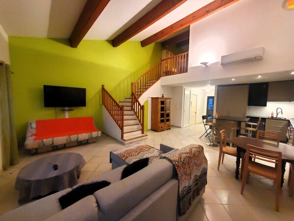 Flat-screen TV