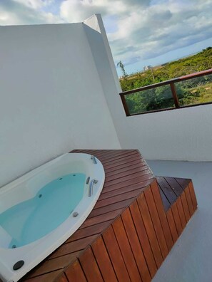Deluxe Suite | Private spa tub - Pousada La Grécia (Camocim)