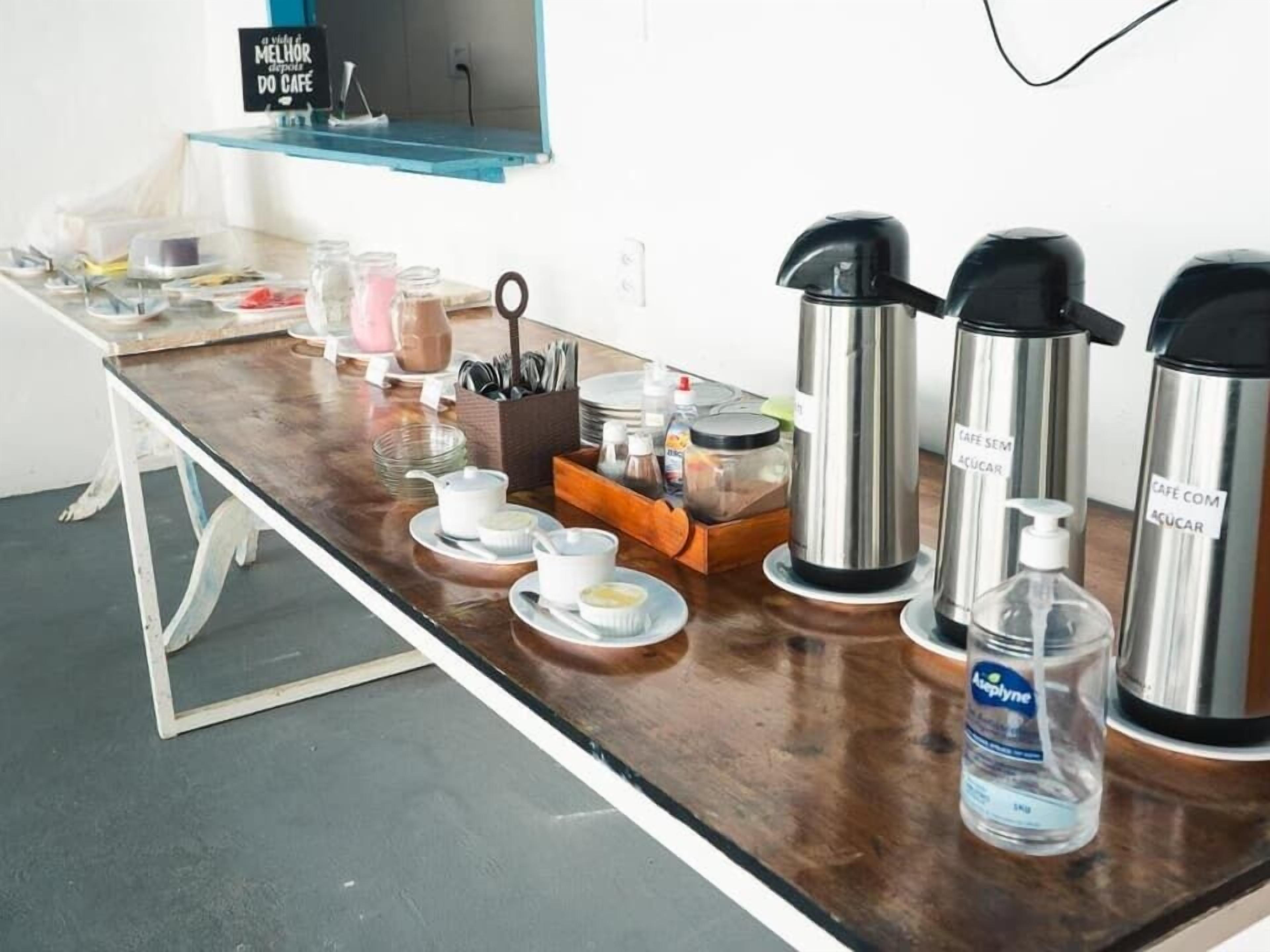 Free daily self-service breakfast 