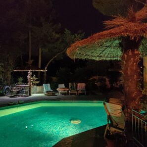 Pool - Air-conditioned gite with heated pool in Saint Rémy de Provence, facing the Alpilles mountains (Saint Remy De Provence)