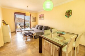 Living area - Balcony with Sea View in Lambda 1 Apartment (Almuñécar)
