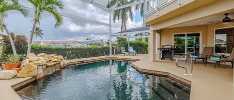 Una piscina climatizada