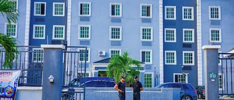 Façade de lâhĂ©bergement