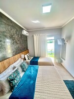 Minibar, wifi gratis y ropa de cama 