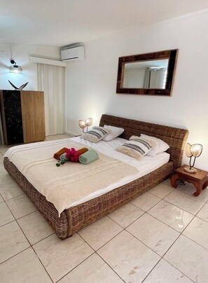 1 Schlafzimmer, Bügeleisen/Bügelbrett, kostenloses WLAN, Bettwäsche