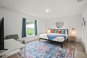 3 dormitorios, tabla de planchar con plancha, wifi gratis y ropa de cama