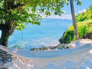 ビーチ、サンラウンジャー、ビーチタオル