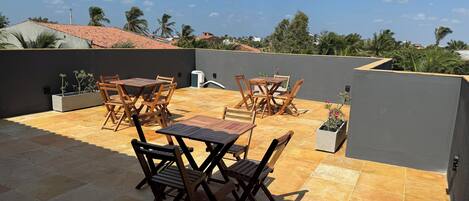 Opções para refeição ao ar livre