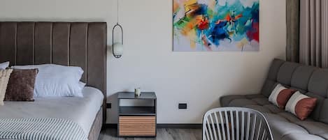 Apartamento Deluxe | Ropa de cama de alta calidad y decoración individual