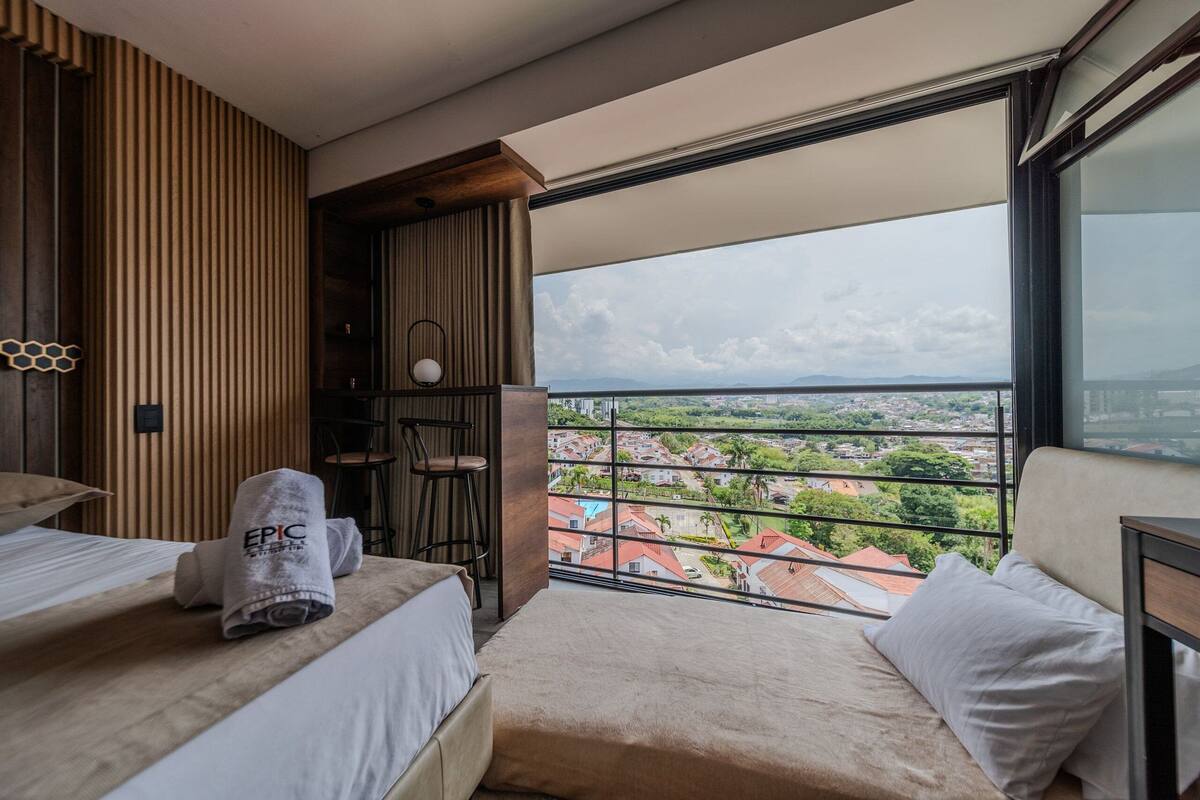 1 habitación, ropa de cama de alta calidad y decoración personalizada