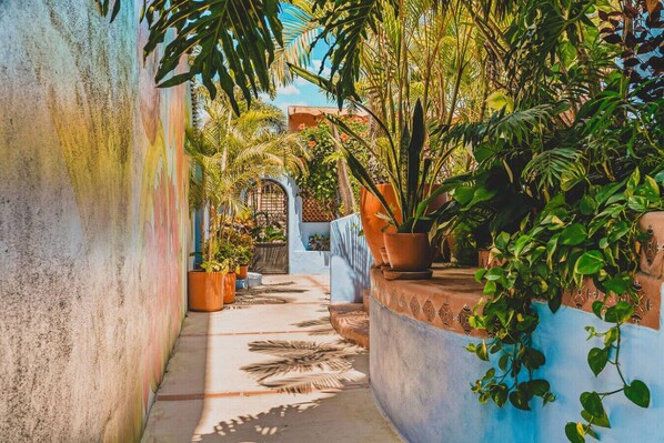 Enceinte de l’hébergement