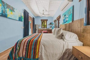1 chambre, fer et planche à repasser, Wi-Fi gratuit, draps fournis