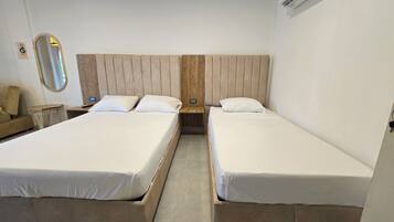 Iron/ironing board, free WiFi, bed sheets