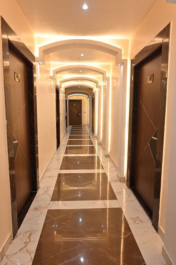 Entrée de l’hébergement